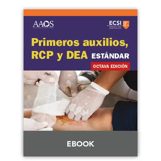 MANUAL PRIMEROS AUXILIOS , RCP Y DEA 8VA EDICION