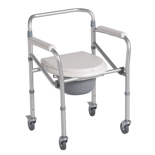 SILLA WC PORTATIL C/RUEDAS