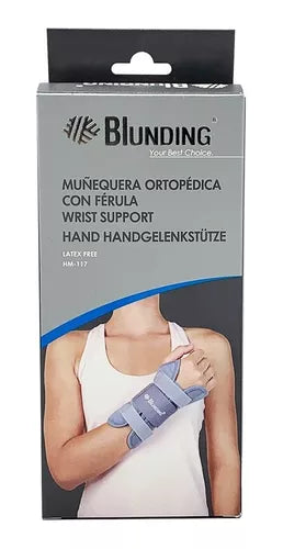 MUÑEQUERA ORTOPEDICA C/FERULA DI