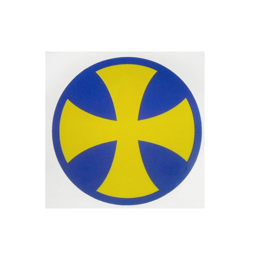 CRUZ DE MALTA ADHESIVO