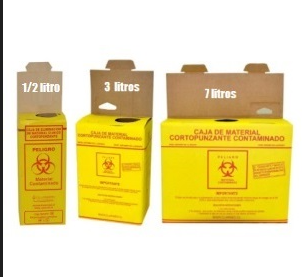 CAJA DESECHO CORTOPUNZANTE