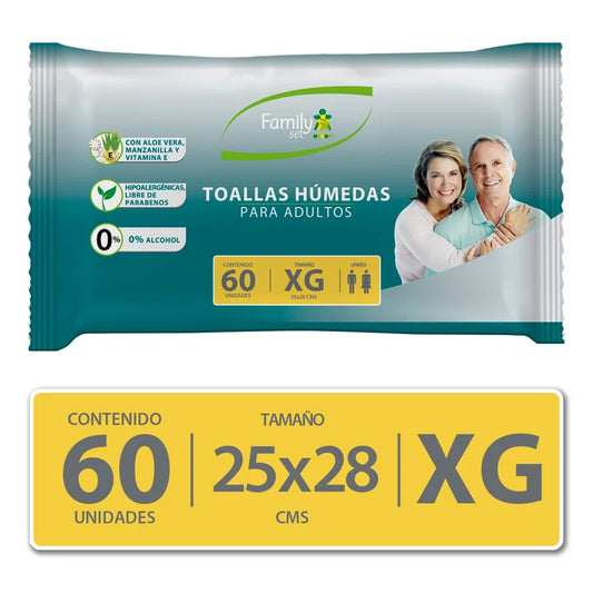 TOALLAS HUMEDAS XG