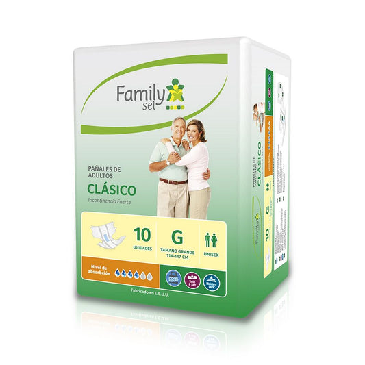 PAÑAL ADULTO FAMILY SET