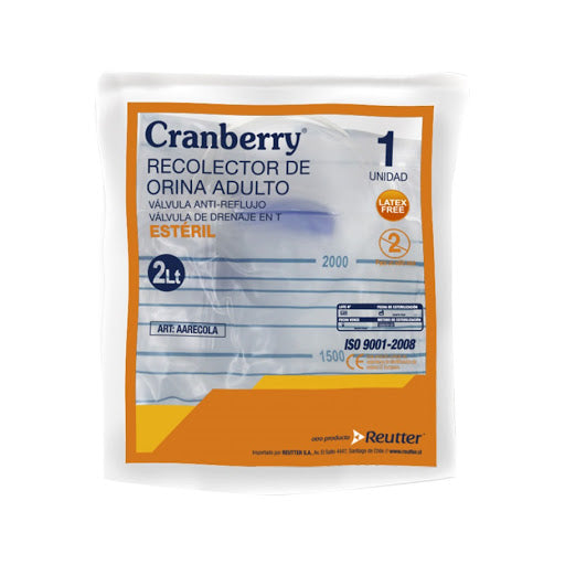 BOLSA ORINA CRANBERRY