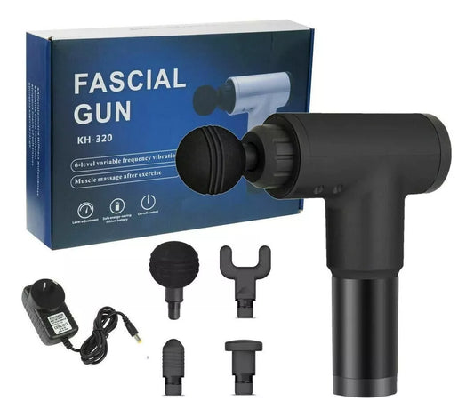 Masajeador muscular y facial gun