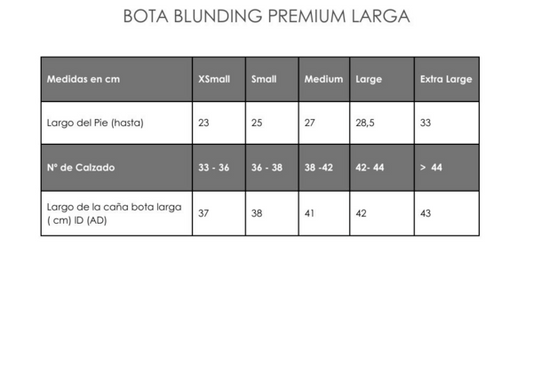 BOTA INMOVILIZADORA LARGA