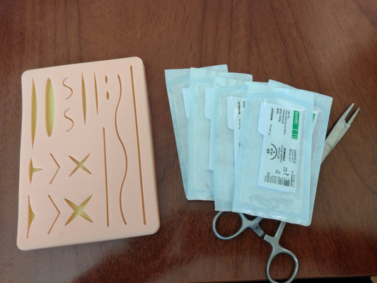 Kit de sutura para práctica