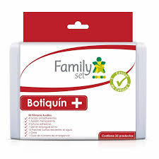 BOTIQUIN PLASTICO 25 PCS.