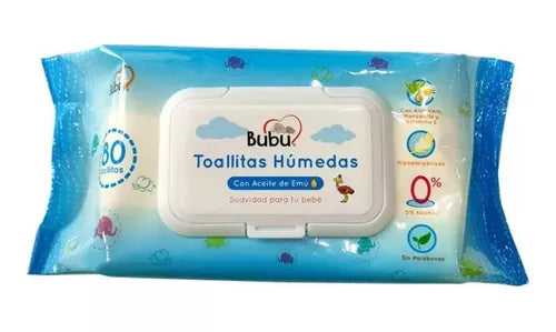 TOALLA HUMEDA 80 U BUBU